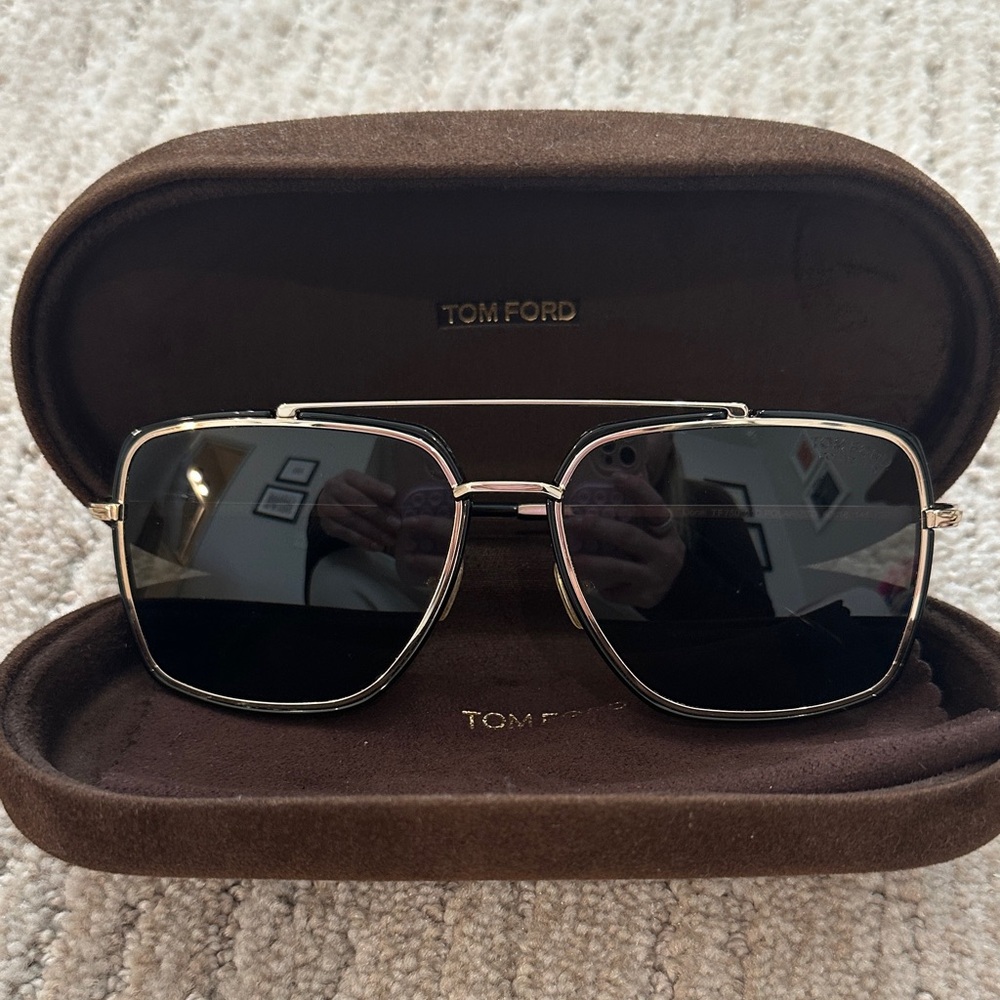 Tom Ford 60MM Aviator Sunglasses